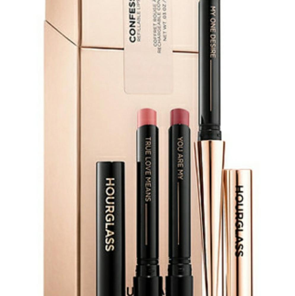 Hourglass confession refillable lipstick set